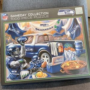 New Seal unopened Seahawks Game day Collection 1000 pieces puzzle